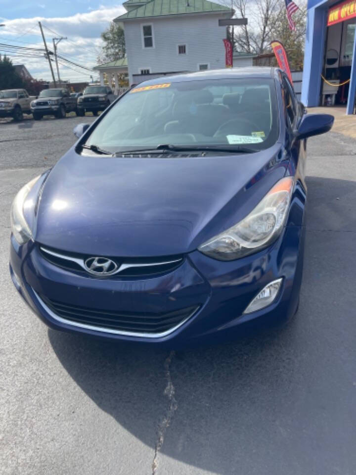 2012 Hyundai ELANTRA for sale at MAIN ST AUTO SALES in Harrisonburg, VA