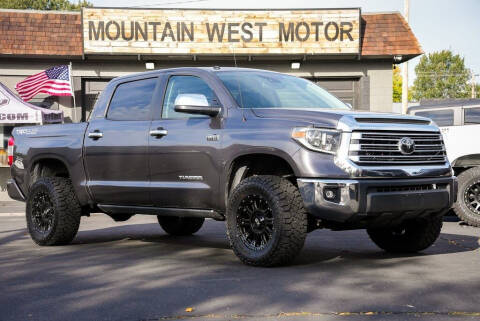 2018 Toyota Tundra for sale at MOUNTAIN WEST MOTOR LLC in Logan UT