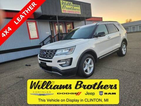 2017 Ford Explorer for sale at Williams Brothers Pre-Owned Monroe in Monroe MI