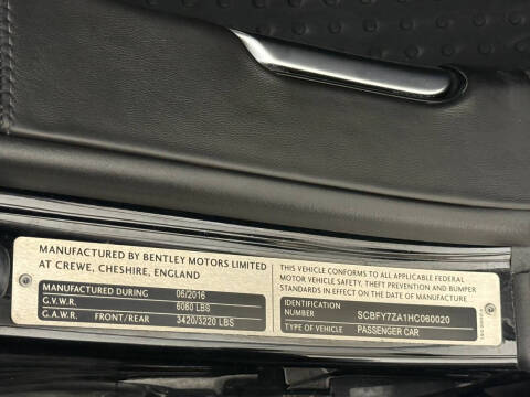 2017 Bentley Continental GT Speed