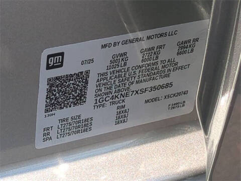 2025 Chevrolet Silverado 2500HD