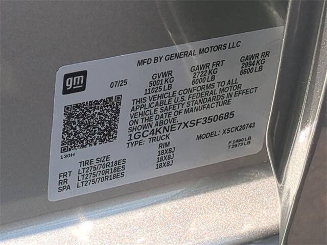 2025 Chevrolet Silverado 2500HD