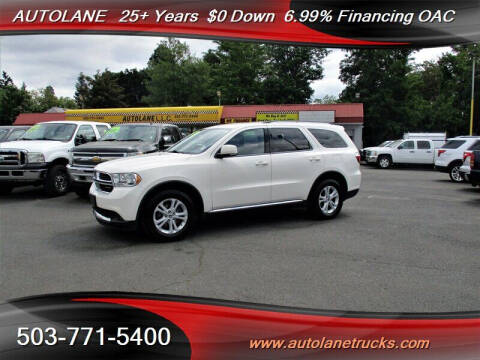 2011 Dodge Durango for sale at AUTOLANE in Portland OR