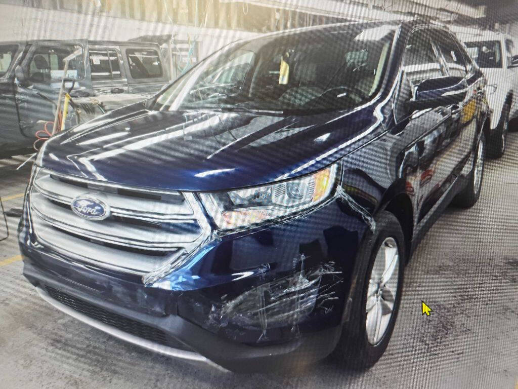 Blue 2016 Ford Edge SEL AWD SEL 4dr Crossover 1