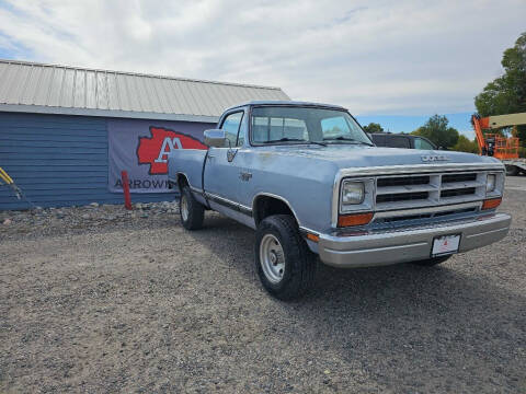 1989 Dodge RAM 150 for sale at Arrowhead Auto in Riverton WY