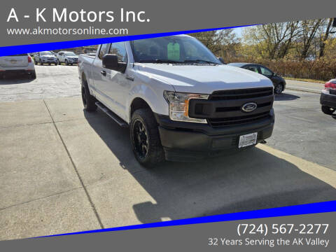 2020 Ford F-150 for sale at A - K Motors Inc. in Vandergrift PA