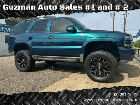 2005 Chevrolet Tahoe for sale at Guzman Auto Sales #1 and # 2 in Longview TX
