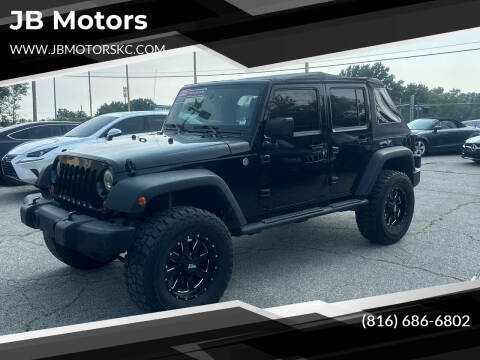 2010 Jeep Wrangler Unlimited for sale at JB Motors in Kansas City MO