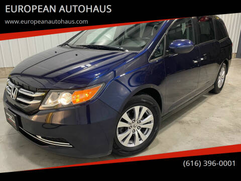 2016 Honda Odyssey for sale at EUROPEAN AUTOHAUS in Holland MI