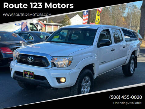 2014 Toyota Tacoma for sale at Route 123 Motors in Norton MA