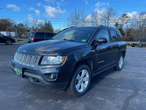 2015 Jeep Compass for sale at Greg's Auto Sales in Searsport ME