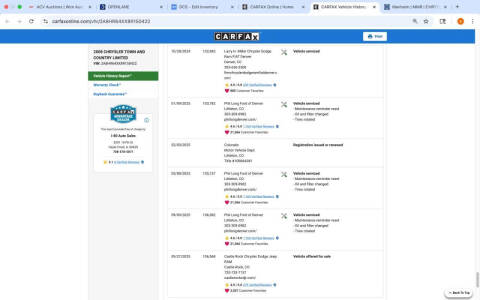 2008 Chrysler Town and Country Limited