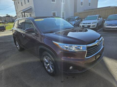 2016 Toyota Highlander for sale at Fortier's Auto Sales & Svc in Fall River MA