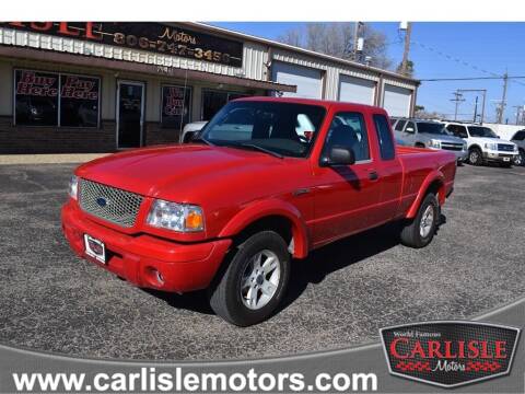 2003 Ford Ranger for sale at Carlisle Motors in Lubbock TX