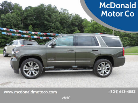 2019 Chevrolet Tahoe for sale at McDonald Motor Co in Harrisville WV