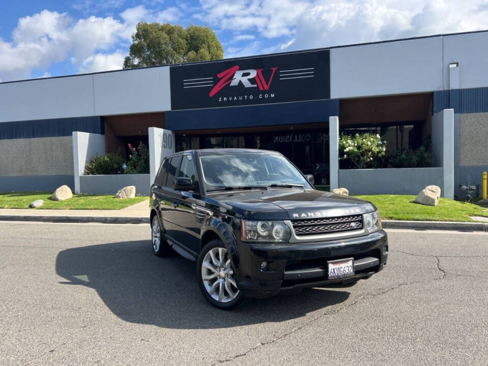 2010 Land Rover Range Rover Sport for sale at ZRV AUTO INC in Brea, CA