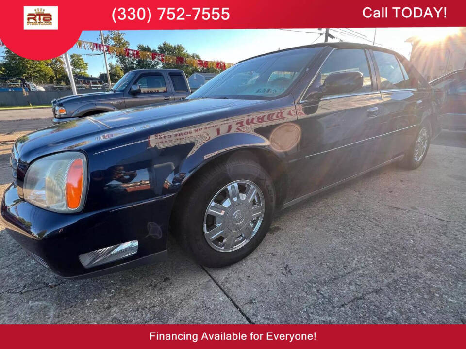 2003 Cadillac DeVille for sale at RT Barrett Auto Group in Austintown, OH