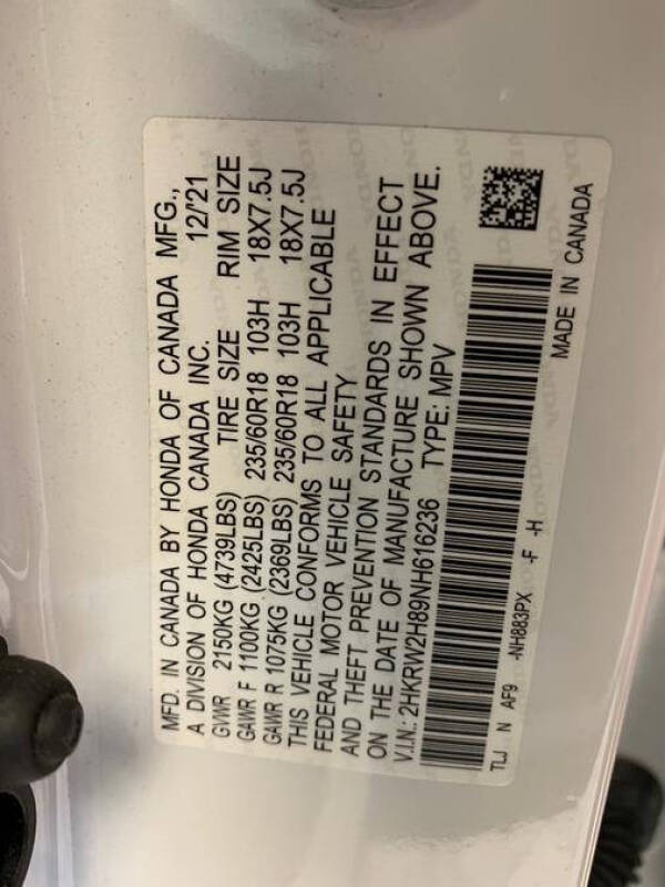 2022 Honda CR-V EX-L