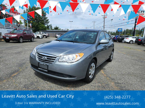 2010 Hyundai Elantra for sale at Leavitt Auto Sales and Used Car City in Everett WA