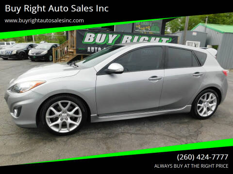 2012 Mazda MAZDASPEED3 for sale at Buy Right Auto Sales Inc in Fort Wayne IN
