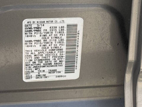 2014 Nissan Rogue Select S