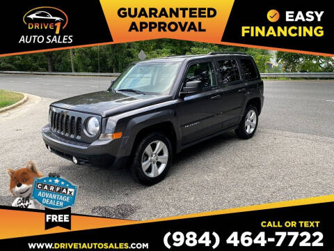 2016 Jeep Patriot for sale at Drive 1 Auto Sales in Wake Forest NC