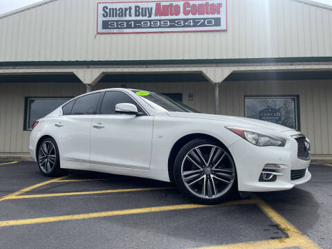2015 Infiniti Q50 for sale at Smart Buy Auto Center - Oswego in Oswego IL