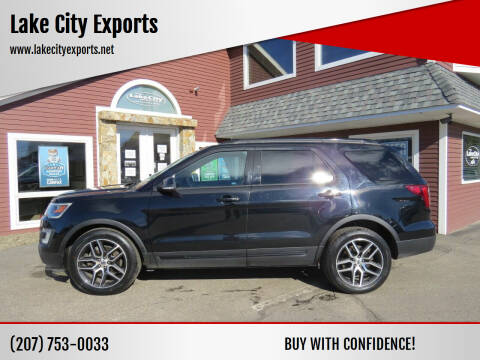 2017 Ford Explorer for sale at Lake City Exports in Auburn ME