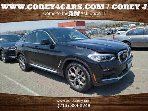 2020 BMW X4 for sale at WWW.COREY4CARS.COM / COREY J AN in Los Angeles CA