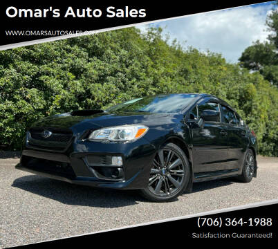 2017 Subaru WRX for sale at Omar's Auto Sales in Martinez GA