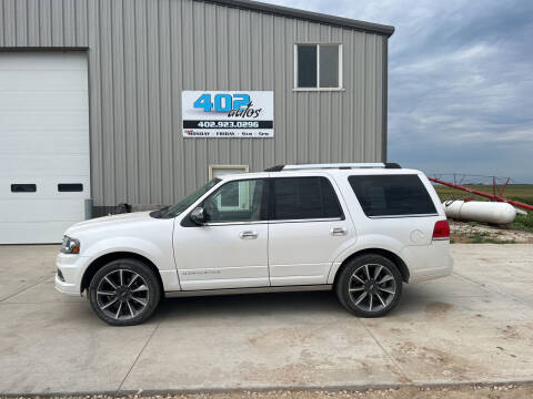 2017 Lincoln Navigator for sale at 402 Autos in Lindsay NE