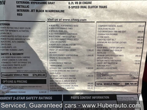 2022 Chevrolet Corvette Stingray