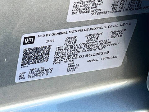 2025 Chevrolet Silverado 1500