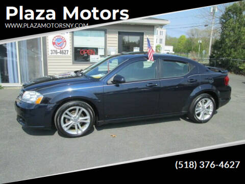 2012 Dodge Avenger for sale at Plaza Motors in Rensselaer NY