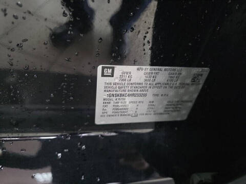 2017 Chevrolet Tahoe LT