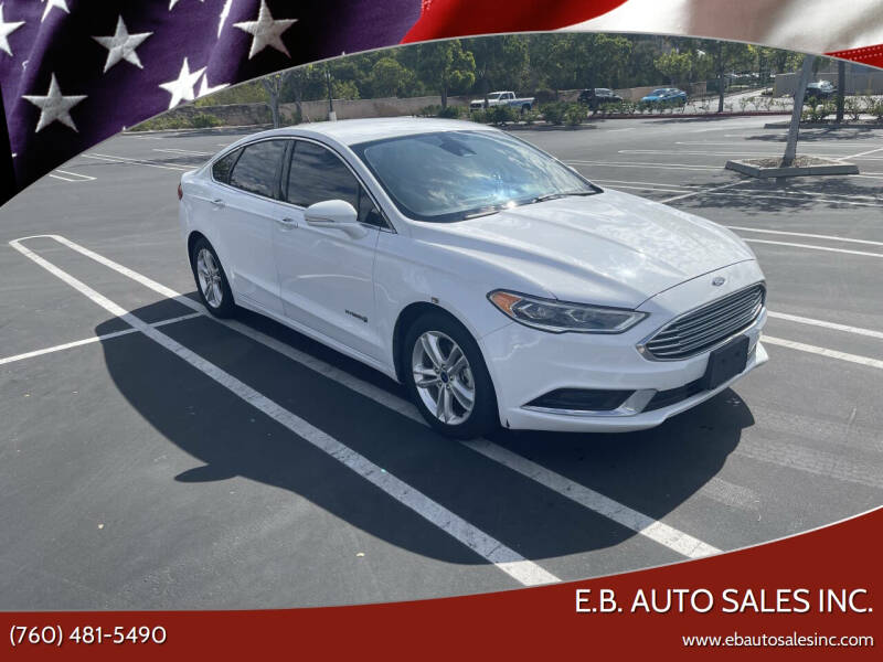2018 Ford Fusion Hybrid SE's photo