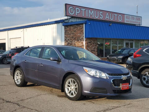 2014 Chevrolet Malibu for sale at Optimus Auto in Omaha NE