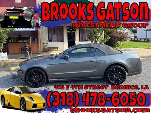 2010 Ford Mustang for sale at Brooks Gatson Investment Group in Bernice LA