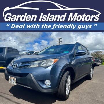 2013 Toyota RAV4 for sale at Garden Island Auto Sales in Lihue HI