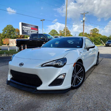 2013 Scion FR-S for sale at Premium Motor's LLC in Norfolk VA