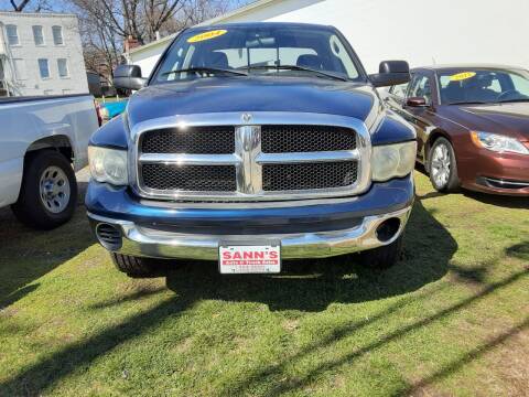 2004 Dodge Ram Pickup 1500 for sale at Sann's Auto Sales in Baltimore MD