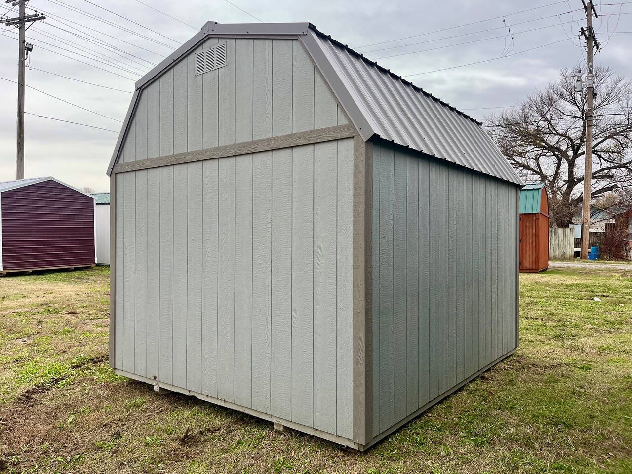 2020 Burnett Affordable Buildings 10x12 Lofted Barn for sale at Lakeside Auto RV & Outdoors in Cleveland, OK