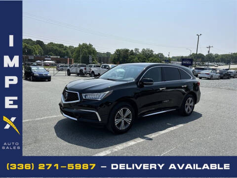 2019 Acura MDX for sale at Impex Auto Sales in Greensboro NC
