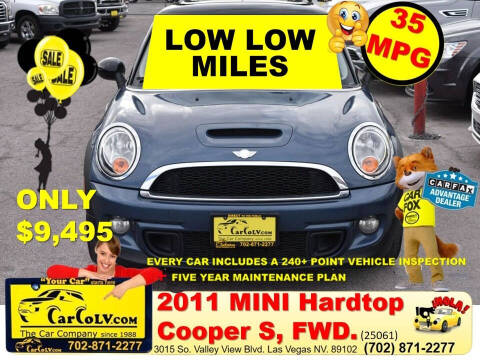 2011 MINI Cooper for sale at The Car Company in Las Vegas NV