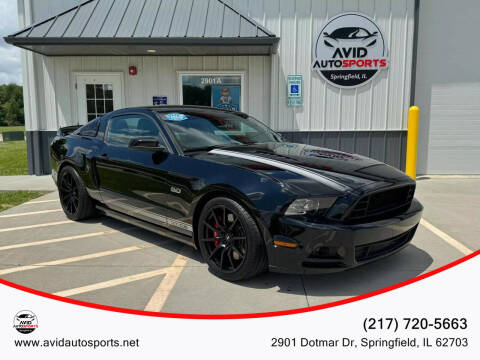 2014 Ford Mustang for sale at AVID AUTOSPORTS in Springfield IL