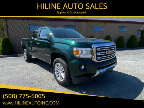 2016 GMC Canyon for sale at HILINE AUTO SALES in Hyannis MA