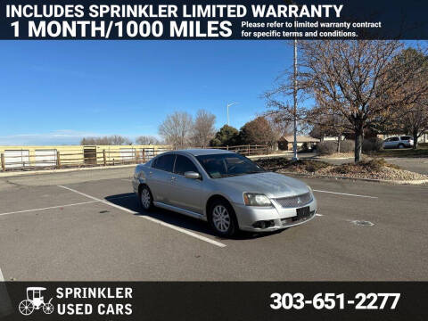 2010 Mitsubishi Galant for sale at Sprinkler Used Cars in Longmont CO