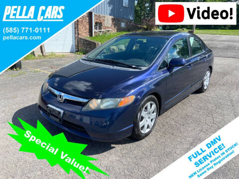 2008 Honda Civic for sale at Pella Cars LLC in Brockport NY