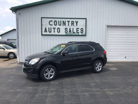 2012 Chevrolet Equinox for sale at COUNTRY AUTO SALES LLC in Greenville OH