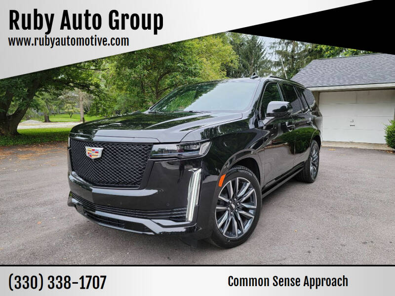 2021 Cadillac Escalade for sale at Ruby Auto Group in Hudson OH